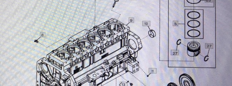 JOHN DEERE R522884/wałek rozrządu/John Deere 8345R 2854 2904 7230R 7250R 8130 8225R 8310R-1