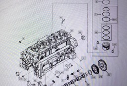 JOHN DEERE R522884/wałek rozrządu/John Deere 8345R 2854 2904 7230R 7250R 8130 8225R 8310R