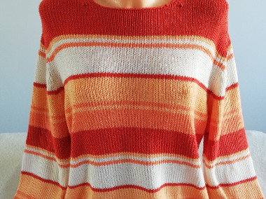 sweter damski w ciekawych kolorach rozmiar L-1
