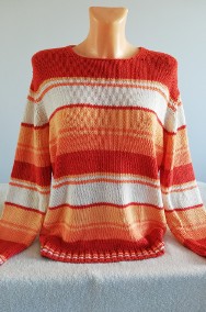 sweter damski w ciekawych kolorach rozmiar L-2