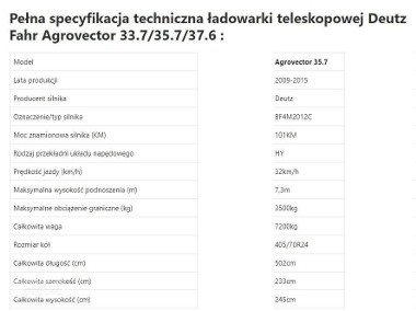 Deutz Fahr Agrovector 35.7 [CZĘŚCI MECHANICZNE] - Skrzynia - Silnik - Siłowniki-1