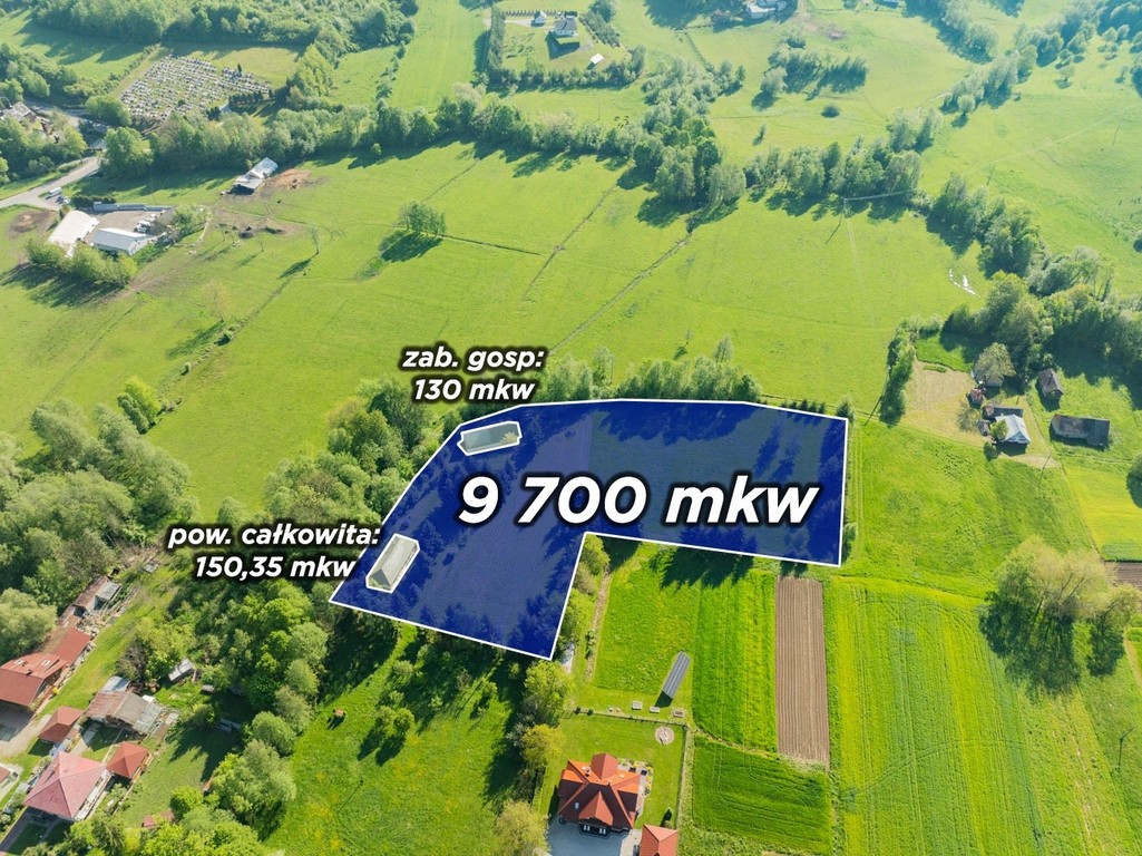 Klimatyczny dom wśród zieleni | 9700 m² | Chronów - Ansicht 3