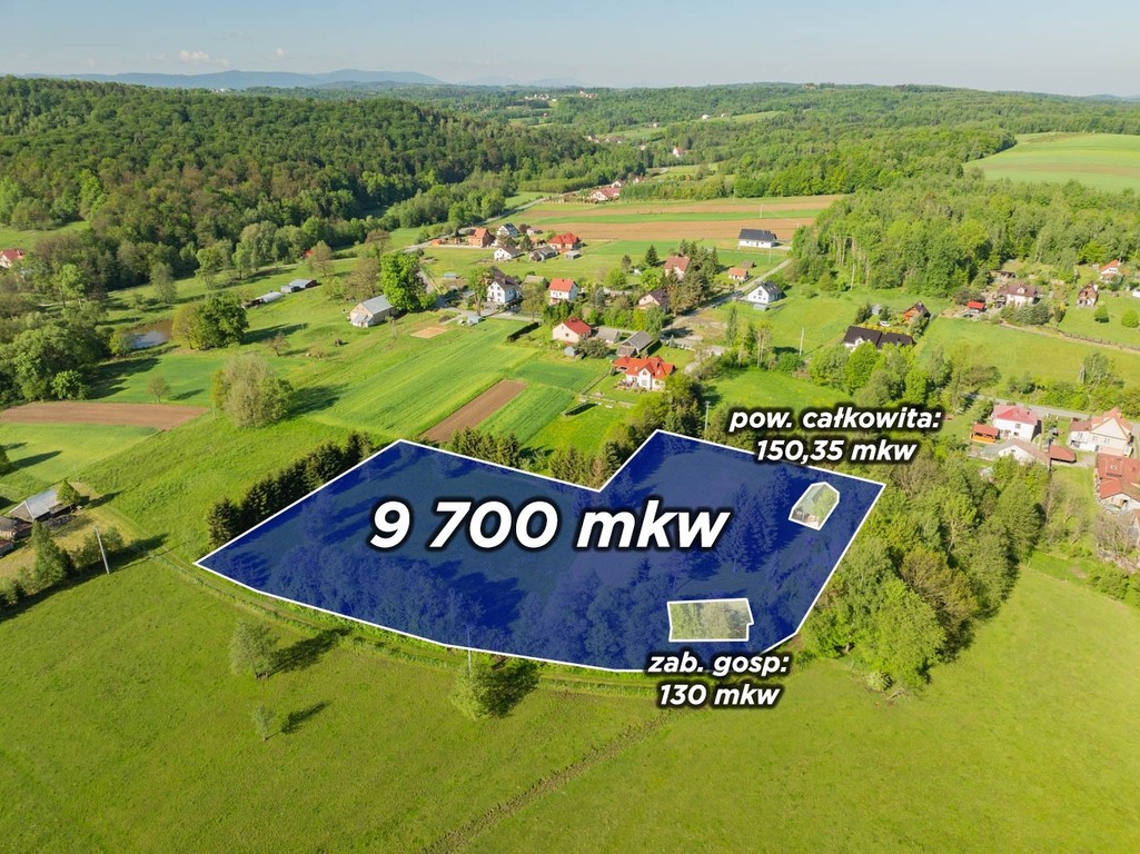 Klimatyczny dom wśród zieleni | 9700 m² | Chronów - Mehr