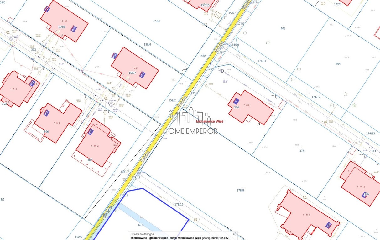 Działka na sprzedaż, 1014 m², Michałowice Michałowice-Wieś - Ansicht 3