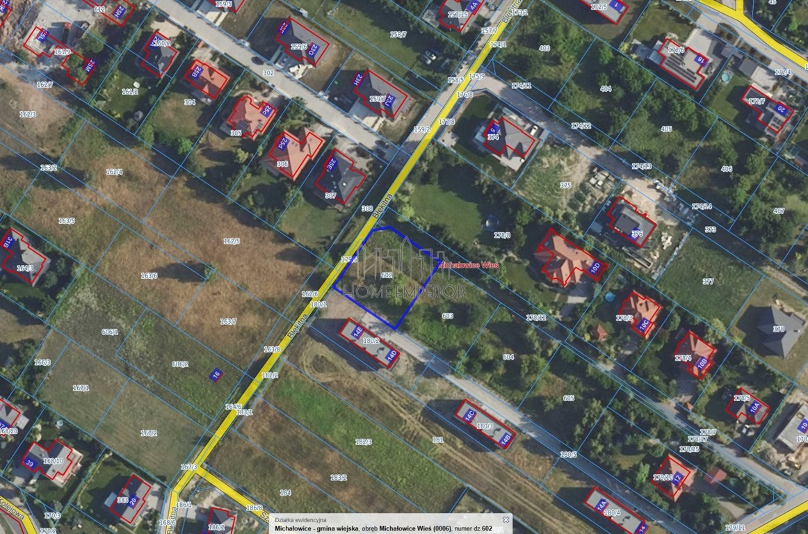 Działka na sprzedaż, 1014 m², Michałowice Michałowice-Wieś - Ansicht 4