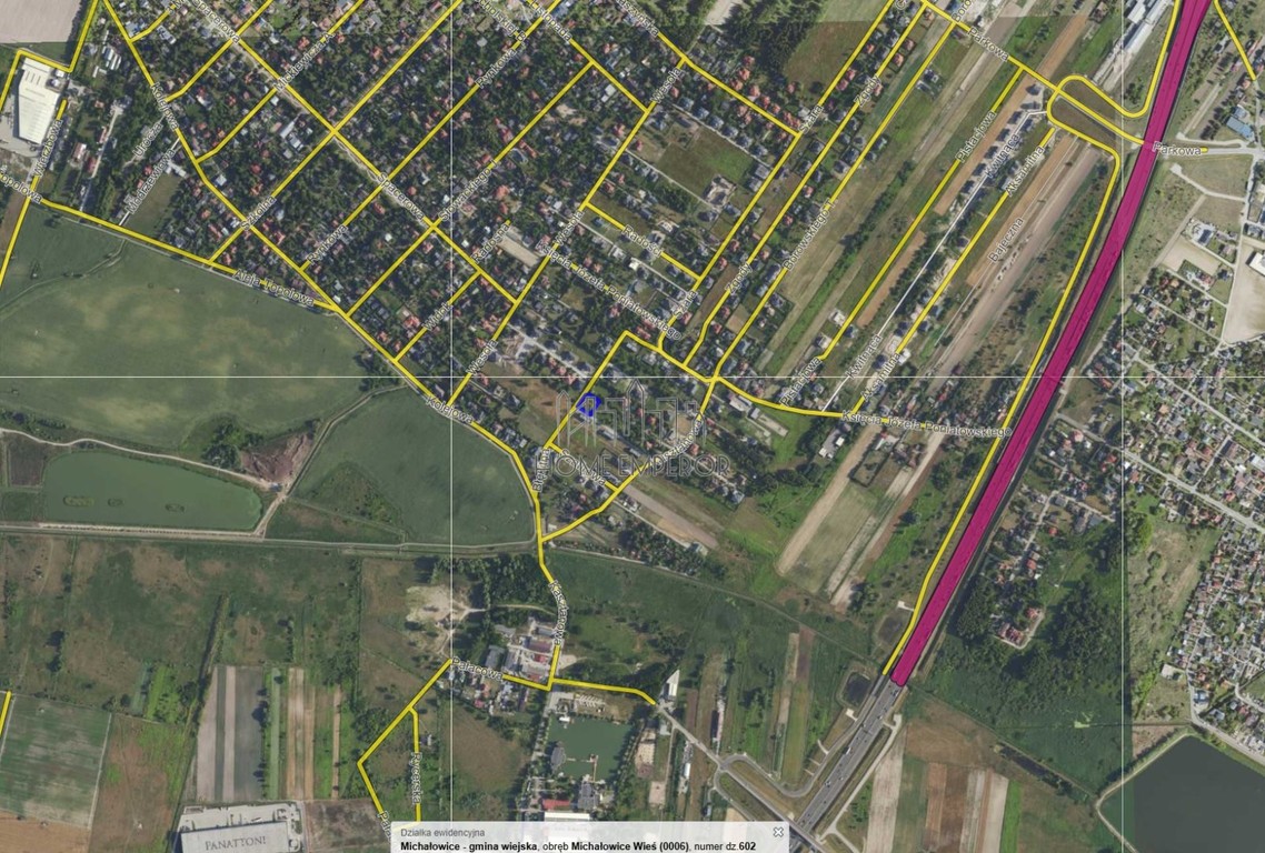 Działka na sprzedaż, 1014 m², Michałowice Michałowice-Wieś - Ansicht 5