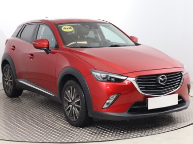 Mazda CX-3 Salon Polska, Serwis ASO, Automat, Skóra, Navi, Klimatronic,-1