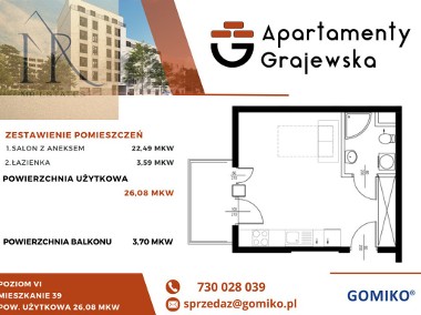 Inwestycja Grajewska 19 Apartament 39-1