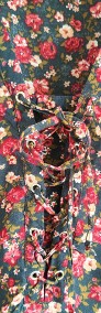 Kwiatowa bluzka top Vero Moda S 36 kwiaty floral retro cottagecore koszulka-3