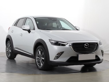 Mazda CX-3 Salon Polska, Serwis ASO, Automat, Skóra, Navi, Klimatronic,-1