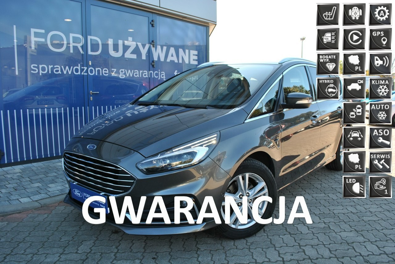 Ford S-MAX TitaniumX 2,0 EcoBlue 190KM A8 FWD ASO Forda Gwarancja