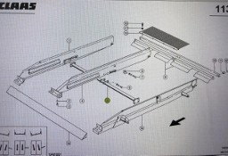 Połączenie poprzeczne Claas Mega 370-340 Nr kat. części 000 647 634 1