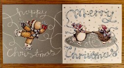 Kartki świąteczne z kopertami Marks & Spencer - 14 sztuk