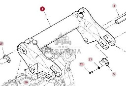 Fendt 930 933 936 942 GEN 7 Ramię Podnośnika CZĘŚCI H218PP400101A
