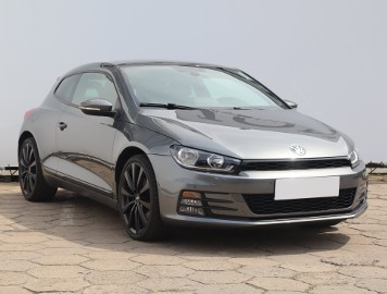 Volkswagen Scirocco III , Skóra, Navi, Klimatronic, Tempomat, Parktronic
