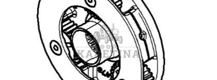 Massey Ferguson 7718S 7718 S 1804A DYNA 6 Nośnik Mnożnik CZĘŚCI 4361756M6-1