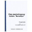 Plan marketingowy hotelu