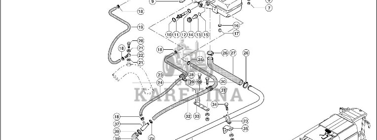 Claas Lexion 600 ZBIORNIK WYRÓWNAWCZY 0007982500 (Zbiornik wyrównawczy)-1