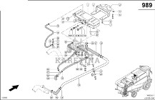Claas Lexion 600 ZBIORNIK WYRÓWNAWCZY 0007982500 (Zbiornik wyrównawczy)