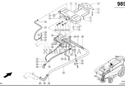 Claas Lexion 600 ZBIORNIK WYRÓWNAWCZY 0007982500 (Zbiornik wyrównawczy)