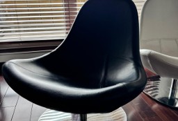 Fotel obrotowy TIRUP IKEA czarny skóra