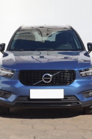 Volvo XC40 , Salon Polska, Serwis ASO, 190 KM, Automat, Skóra, Navi,-2