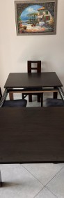 Stół  z krzesłami  i stolik kawowy-3