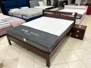 Łóżko drewniane NOTTE 160x200 BUK DomSnu-1