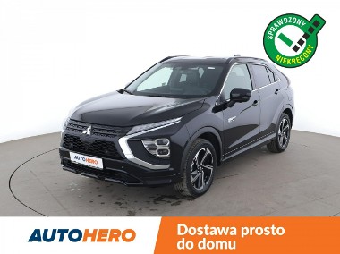 Mitsubishi Eclipse Cross FV23 PHEV 4WD Tempomat Nav Grzane Fotele Skóra HeadUP Radar Kamera L-1