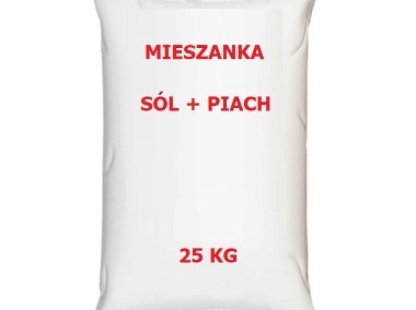 MIESZANKA SÓL z piaskiem worek 25 kg Poznań dostawa gratis-1