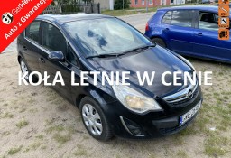 Opel Corsa D Po liftingu, 5d, klimatyz, 2 kpl. kół, niski przebieg, 8 airbag, Aux