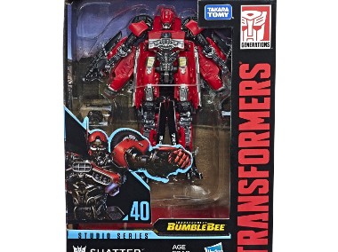 Figurka Transformers SHATTER DLX RED LIGHTNING Generations Studio Series Hasbro-1