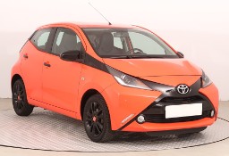 Toyota Aygo , Salon Polska, Skóra, Klimatronic, Tempomat,