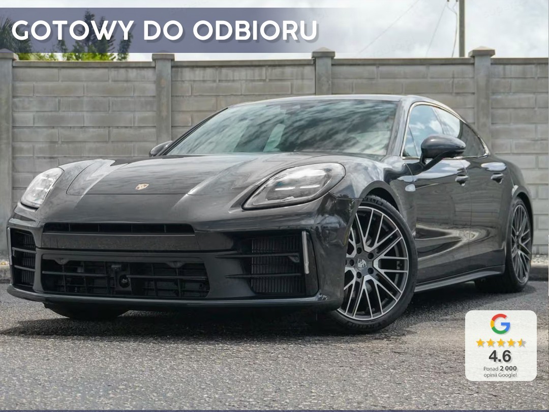 Porsche Panamera 4 Reflektory LED Matrix HD + Kamery 360 + Head-up + Adaptacyjny temp