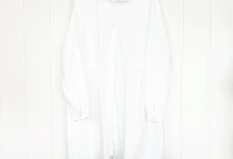 Biała koszula tunika Asos Tall 46 3XL plus size bawełna bluzka sukienka