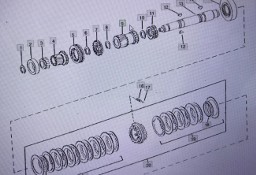 John Deere R69427/wałek zębaty/John Deere 4555/4755/4955 Nr części R69427