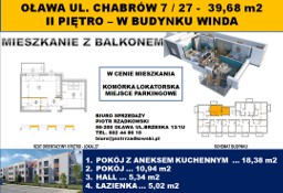 Nowe mieszkanie Oława, ul. Chabrów 7/27