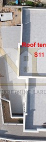 Penthouse z tarasem na dachu, windą, basenem, garażem, Okrug Gornji, Ciovo, S11-4