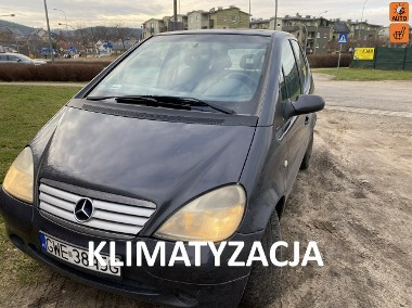 Mercedes-Benz Klasa A W168 Niski przebieg, pół skóry, klimatyzacja, Isofix, hak, Avantgarde-1