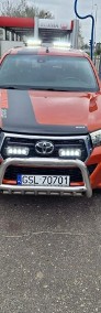Toyota Hilux VIII 2.4 D-4D 150 KM, 4x4 Dakar, Kamera, Nawigacja, Bluetooth, Klima, Skó-4