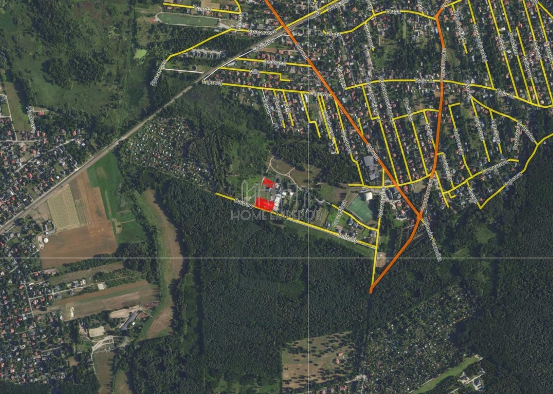 Działka na sprzedaż, 902 m², Michałowice Granica - Ansicht 5