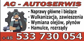 AC-autoserwis. MECHANIK SAMOCHODOWY