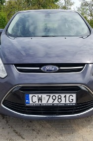 Ford C-MAX II 1,6 TDCi Nawigacja Klimatronik Zarejestrowany Gwarancja-2