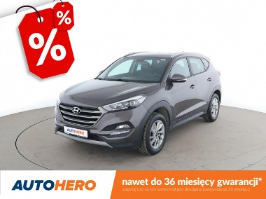 Hyundai Tucson III skóra, navi, klima auto, kamera i czujniki parkowania, grzane fotele-1