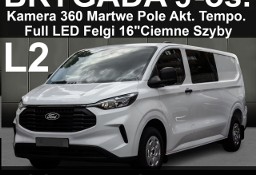 Ford Transit Transit Custom L2 136KM 5-osob Brygadowy Kamera 360 Martwe Pole Full