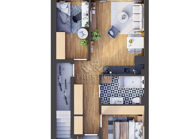 Mieszkanie z ogródkiem, 3 pokoje, rynek pierwotny-1