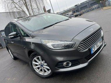 Ford S-MAX 150KM 7os. Automat Full Led Navi Kamera Skóra Bogata Opcja Opłacony!-1