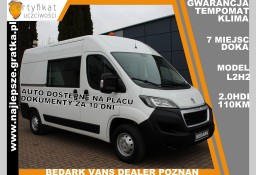 Peugeot Boxer Gwarancja, 7 miejsc DOKA, klima. tempomat