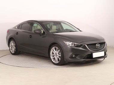 Mazda 6 III , Salon Polska, Automat, Skóra, Navi, Xenon, Bi-Xenon,-1