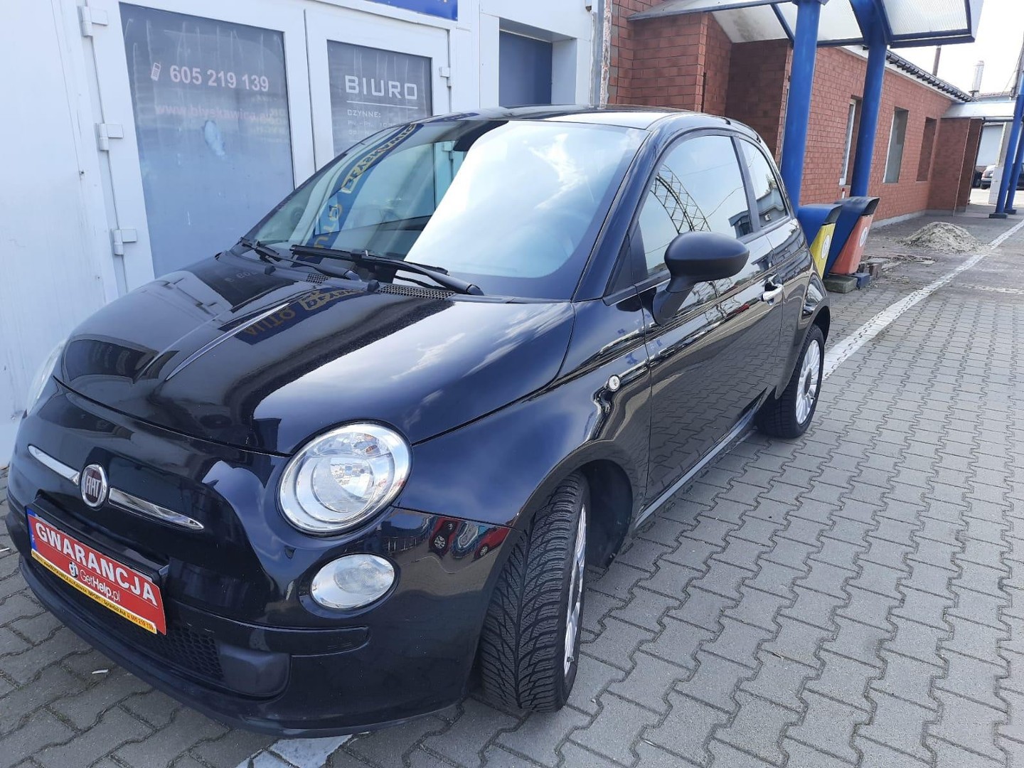 Fiat 500 ROK 2012,JEDNA PRYWATNA WŁAŚCICIELKA OD NOWOŚCI! PRZEBIEG 165.058 km